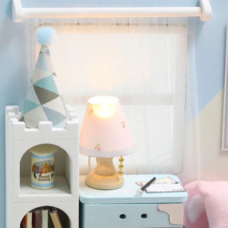 Regalos navideños Regalos de aniversario para amigos Juguetes de construcción Casa construida a mano Decoraciones cálidas para tiempo libre