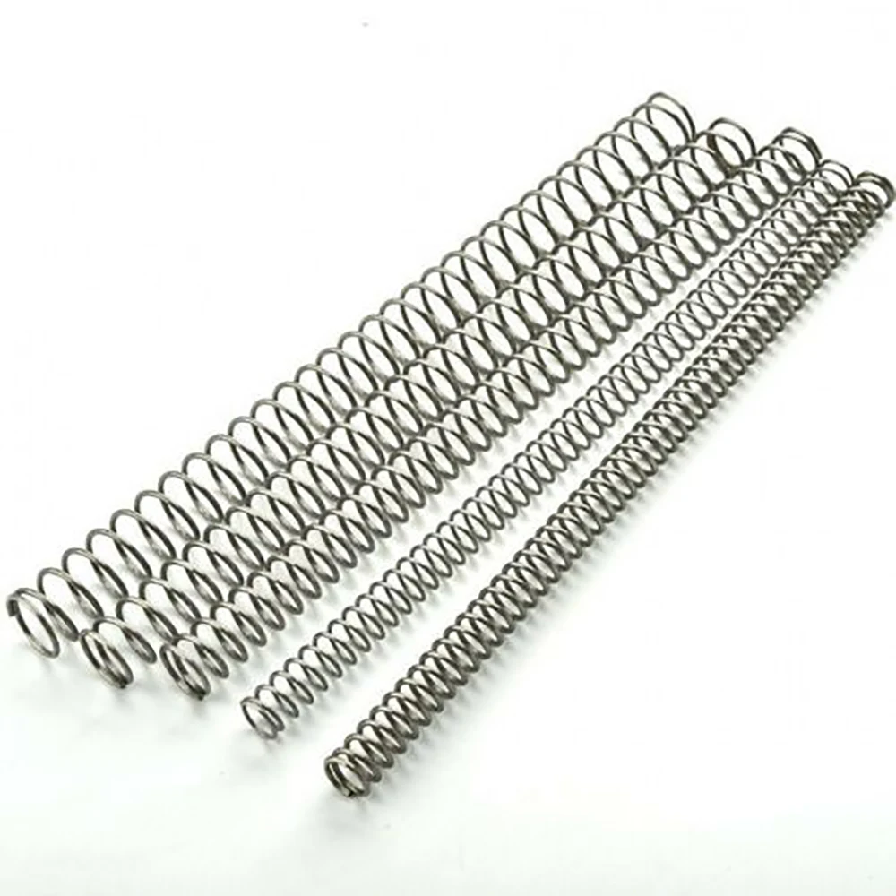 直径0.3-0.8mmod 3mm〜10mm,長さ305mm/304ステンレス鋼スプリング圧縮スプリング,カスタマイズ可能なサイズ