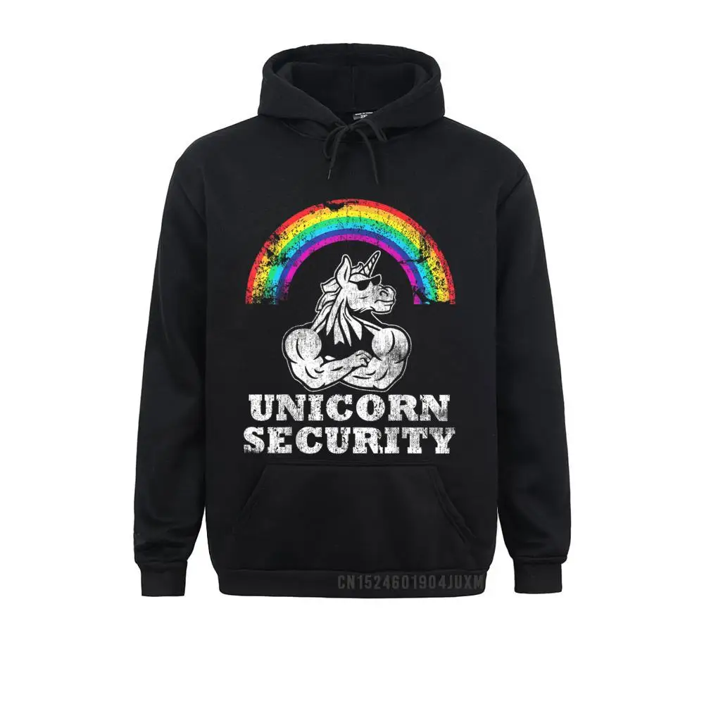 

Long Sleeve Hoodies Mens Sweatshirts Unicorn Security Magical Funny Costume Outfit Manga Crazy Sportswears New Arrival