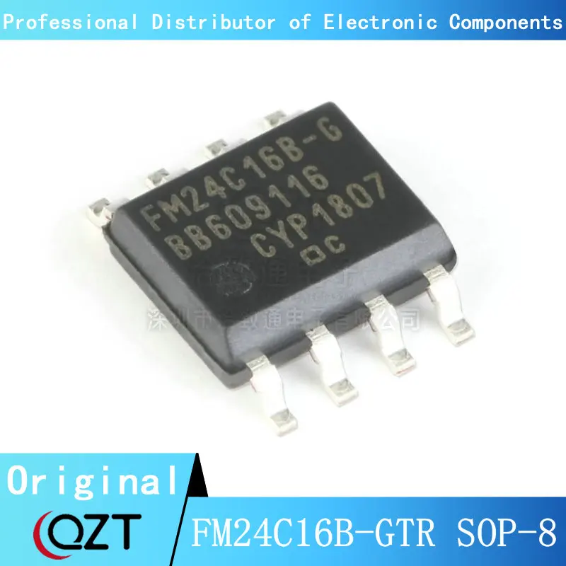 10 unids/lote FM24C16B-GTR SOP FM24C16B-G FM24C16A-G S FM24C16A-GTR SOP-8 chip, nuevo punto