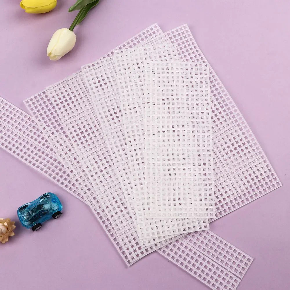 Variety Accessories DIY Knitted Piece Woven Material Grid Plate for Weaving Bags