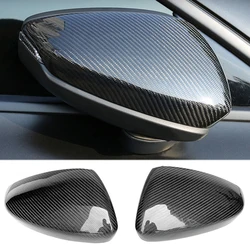 Real Carbon Fiber Mirror Cover For Audi A3 8Y S3  Side View mirror caps 2021-2024 Car Accessories Only for LHD