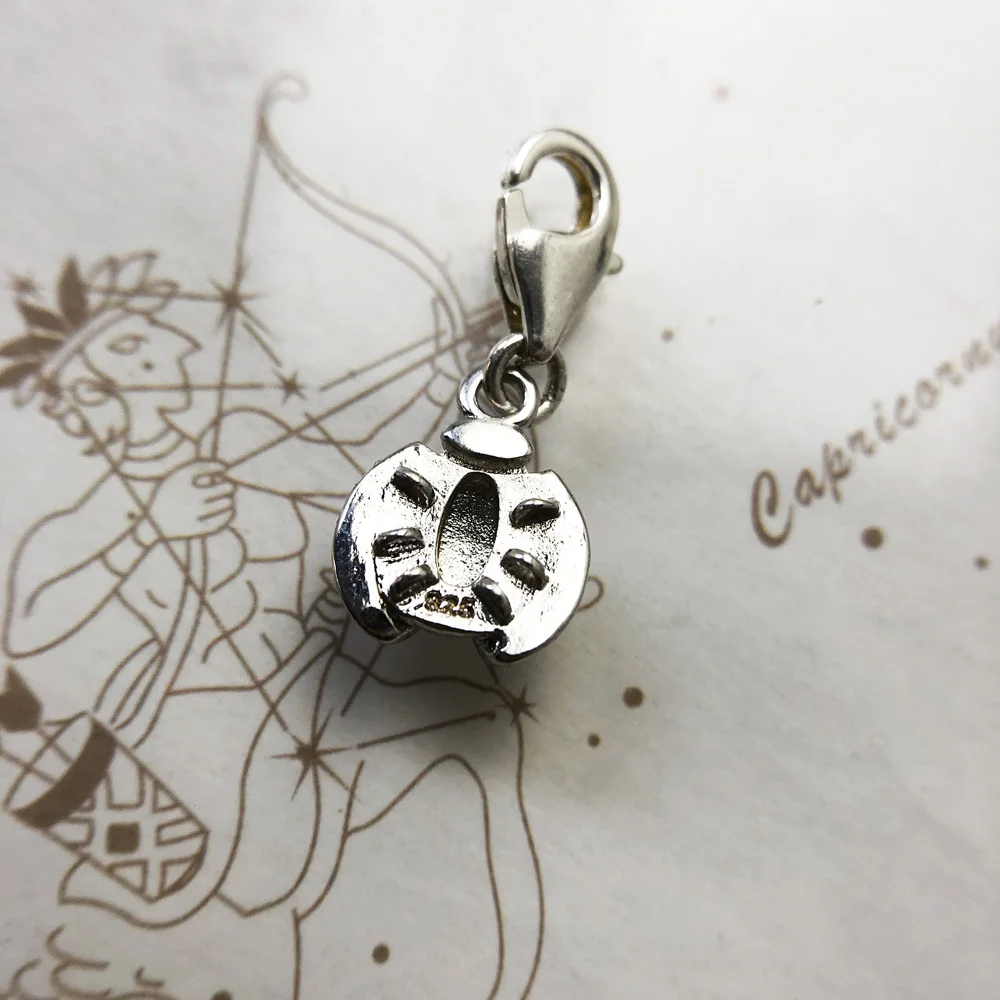 Pure 925 Sterling Silver Cute Spring Brand New Pink Bug Ladybird Pendant Charm Gift For Women Girls Fashion Jewelry