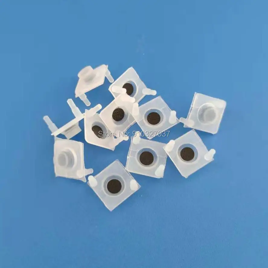 10pcs/bag conductive silicone single button silicone single keypad silicone rubber button keypad