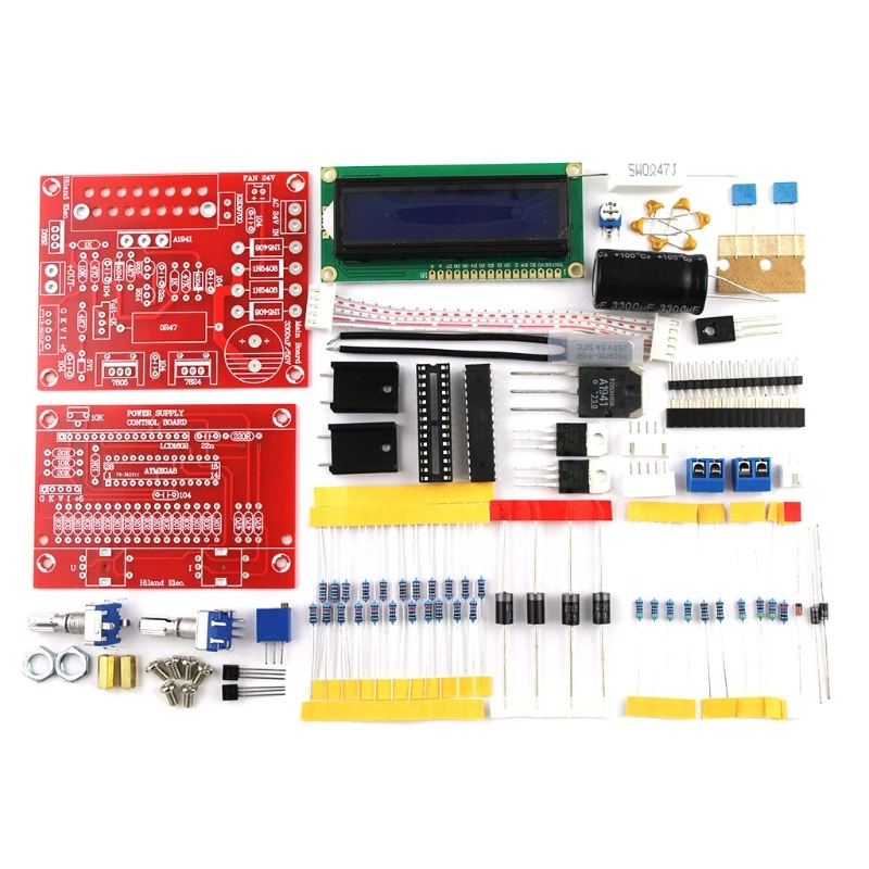 2024 New 0-28V 0.01-2A Adjustable DC Regulated Power Supply DIY Kit with LCD Display