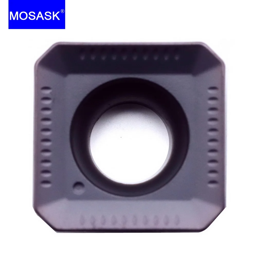 MOSASK 10pcs SEKT 1204 AFTN ZM90 Milling Steel Medium Finish Machining of General Material Tungsten Carbide Inserts