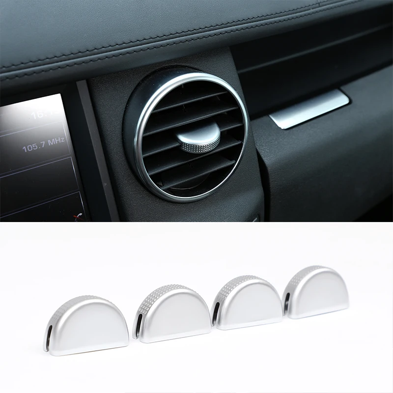 For Land Rover Discovery 3/Discovery 4 2004-2016 Car Dashboard Air-conditioning Air Outlet Adjustment Rod Decorative Cover Trim