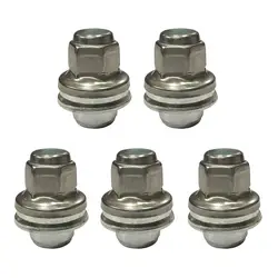 Set of 5 for Jaguar Lug Nut S-Type X-Type XJ XJR XF C2C35294 C2C35294010