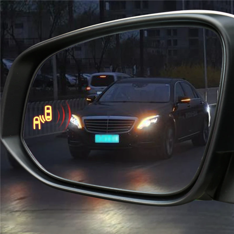 Blins Spot Mirror LED Indicator BSM Security Warning 24ghz Radar Detector Assist Accessories Parts For RAV4 4 Runner Highlander