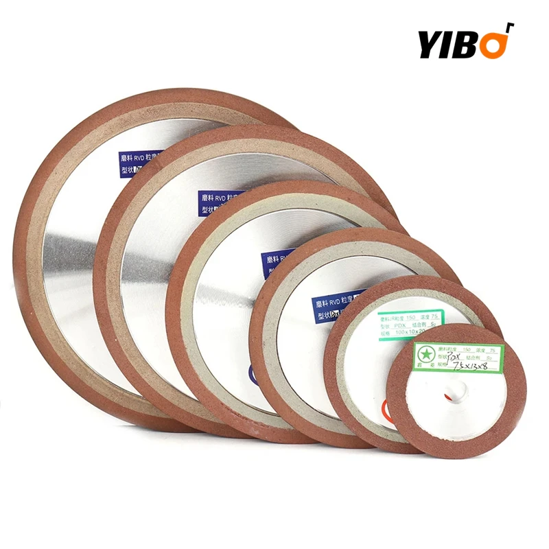 75mm/80mm/100mm diamentowa tarcza szlifierska tarcza tnąca szlifierka z żywicą do ostrzałki do frezów ze stali wolframowej # 150/240/320