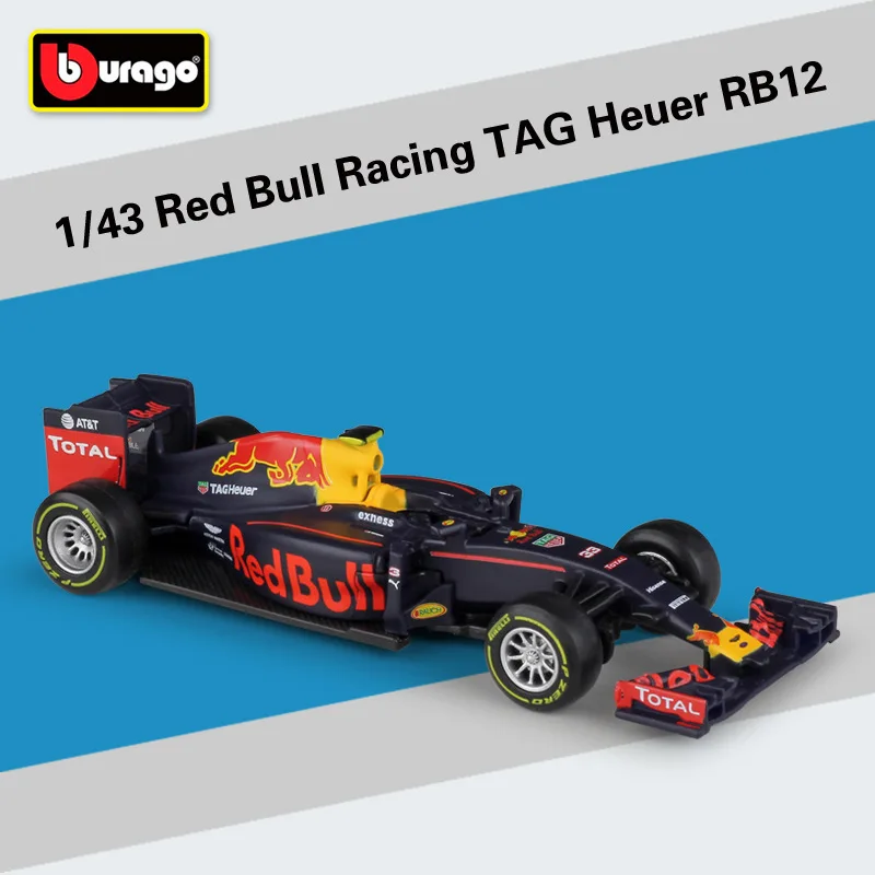 Bburago Diecast 1:43 Scale F1 Red Bull Racing F1 Car RB16&15&14 Infiniti Racing Team Alloy Toy Formula 1 Car Model Kid Gift