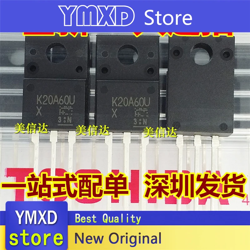 10 قطعة/الوحدة جديد الأصلي TO220F K20A60U TK20A60U الحقل تأثير أنبوب في الأسهم