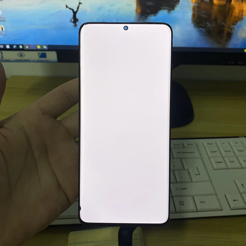 With Defect Amoled G985F LCD For Samsung S20 Plus LCD Touch Screen With Frame For S20 Plus SM- G985A G985U G986F/DS Display