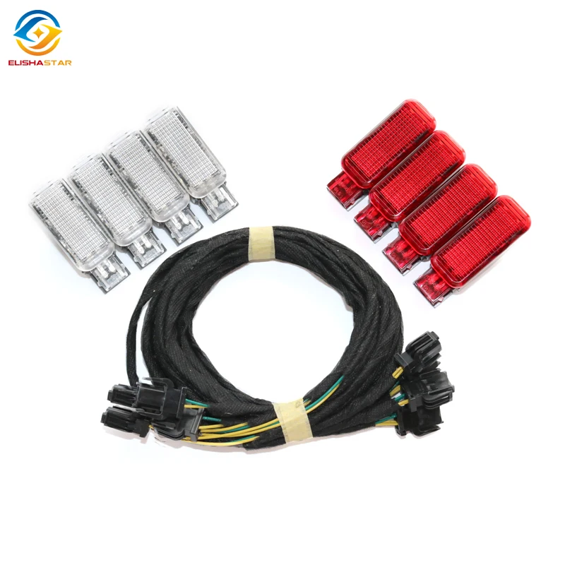 OEM Original Door Warning Lamp Cable For Audi A3 A4 A5 A6 A7 A8 Q3 Q5 TT 8KD947411 8KD 947 411 8KD947415 8KD 947 415