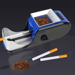 Rodillo de tabaco con enchufe europeo/estadounidense, inyector rodante de tabaco, materiales de relleno, máquina laminadora de cigarrillos DIY, accesorios para fumar