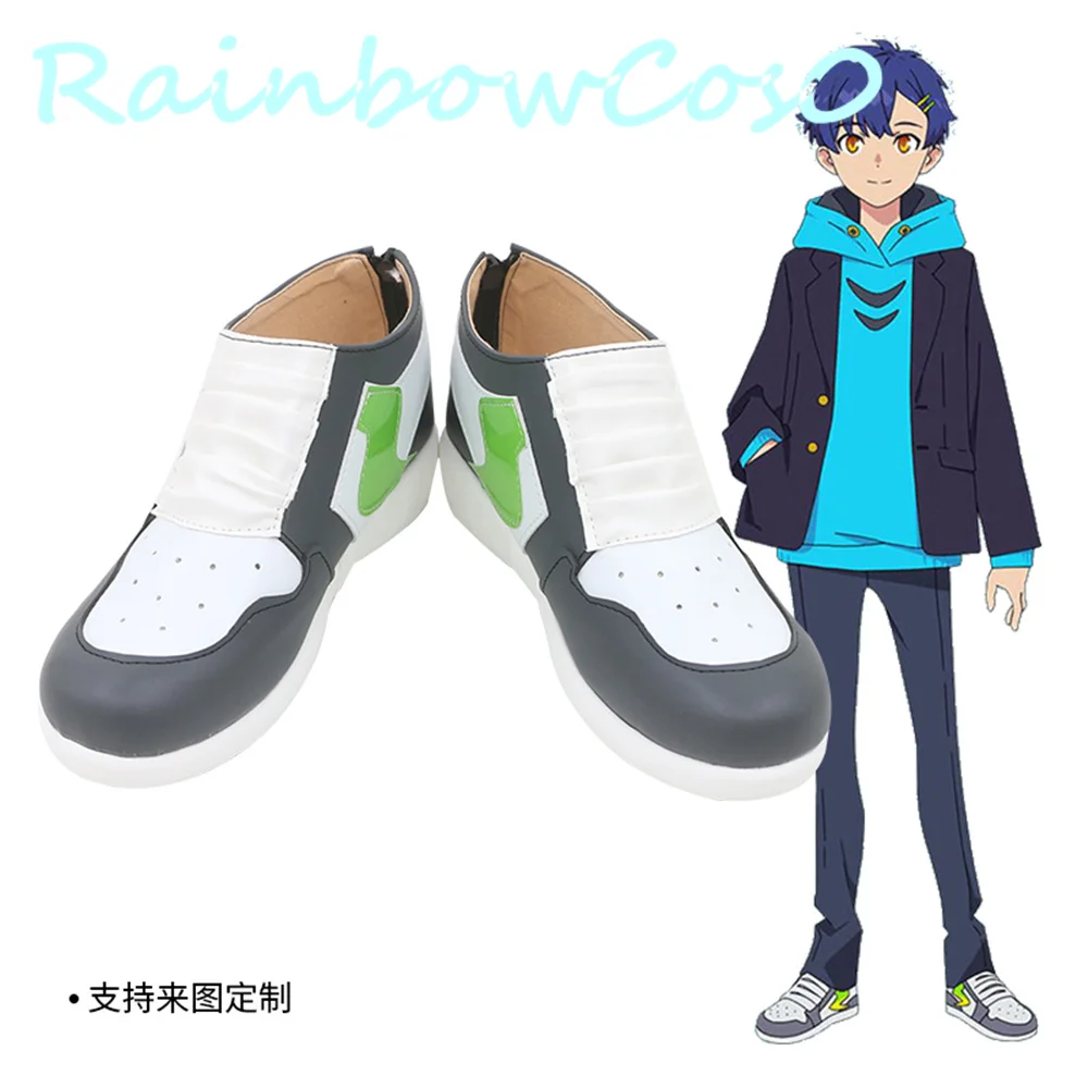 

SSSS.DYNAZENON Asanaka Yomogi Cosplay Shoes Boots Game Anime Carnival Party Halloween Chritmas Rainbowcos0 W2008