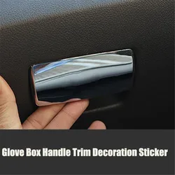 Car Styling Accessories Glove Box Handle Trim Sticker For Chevrolet Cruze TRAX Malibu SPARK Sonic Aveo for Opel Mokka Astra