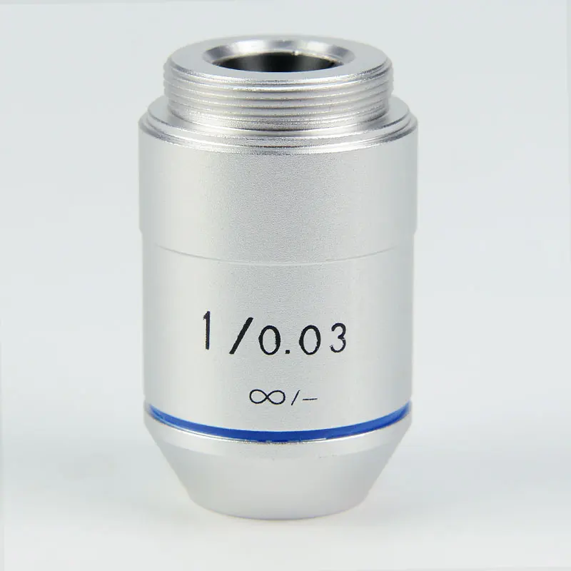 1X Microscope Objective Lens 195 Universal Biological Microscope Infinity Objective Lens Working distance 50mm Microscope lens