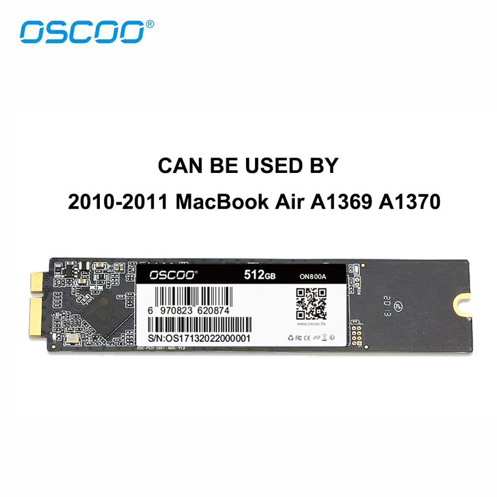 Новый 128 ГБ 256 ГБ SSD для MacBook Air 2010 2011 A1369 A1370 обновление емкости жесткого диска