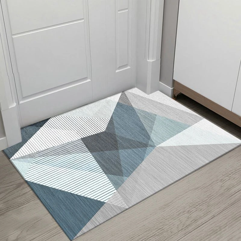 

Silk Loop Door Mat Carpet Living Room Bathroom Mat Kitchen Mat Anti-slip Freely Cuttable Mats Carpet Entrance Hallway Door Mats