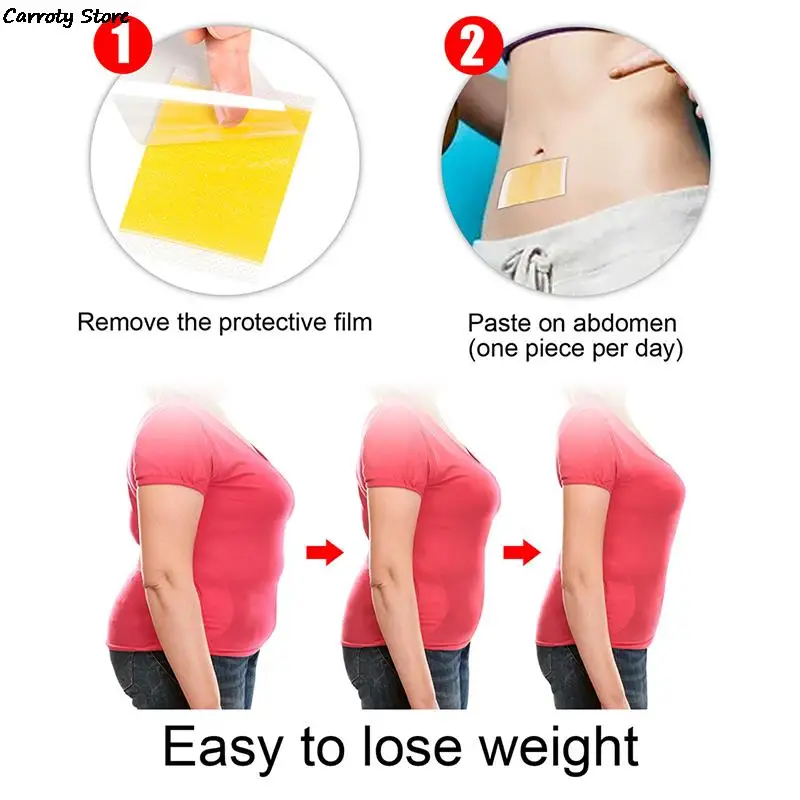 20 Pieces Slimming Patch Fast Burning Fat&Lose Weight Products Natural Herbs Navel Sticker Body Shaping Patches