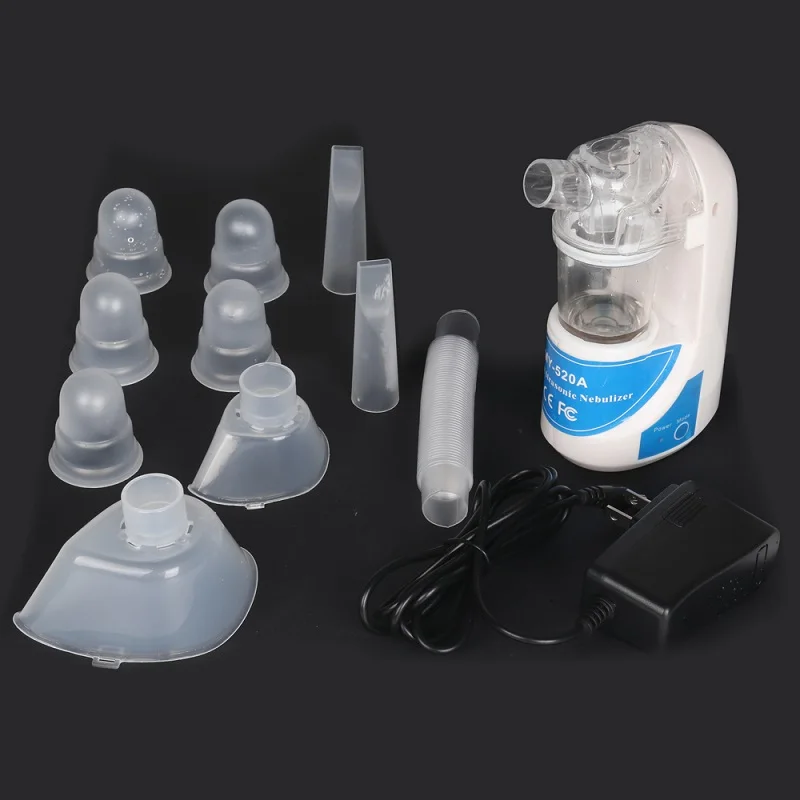 

Home Health Asthma Nebulizer Portable Atomizer Inhaler Kids Care Ultrasonic with EU / US /