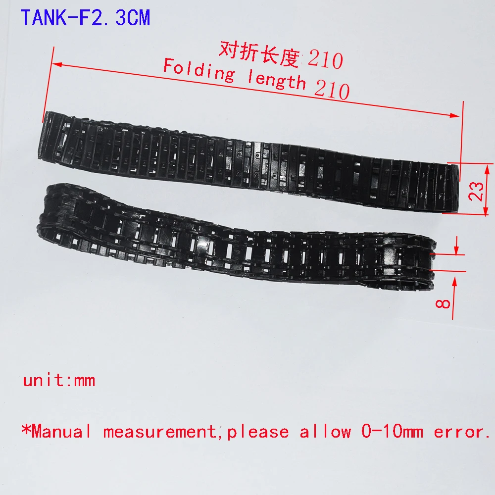 2pcs Rubber tank track for tank toy rc car robot ship diy toys parts model accessories baby toy for children