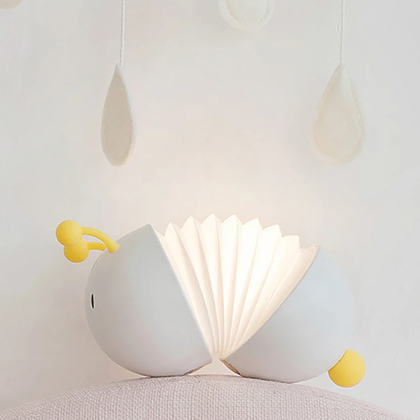 Veilleuse Rétractable en Forme d'Animaux, Jouets Mignons, Lampe de Nuit LED, Douce, Veilleuse pour Enfants, Mur pour Chambre à Coucher, Lampe de oral et