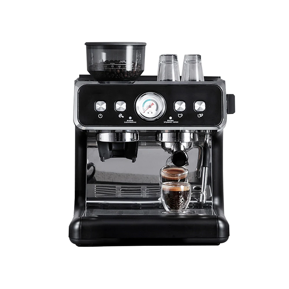 Itop 20Bar Koffie Machine Pid-regeling 3 In 1 Espresso Slijpen Maker Automatische Warm Water Stoom Druk Display 220V melk Voormalige