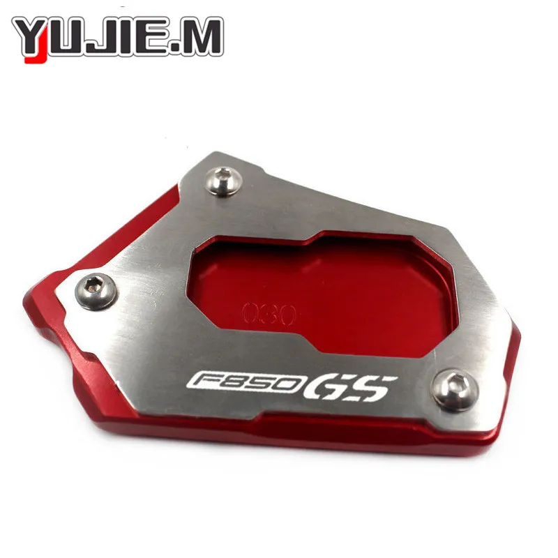 Motorcycle CNC Kickstand Foot Side Stand Extension Pad Support Plate Enlarge For BMW F850GS F750GS F850 F750 GS F 750 GS F 850 view 3