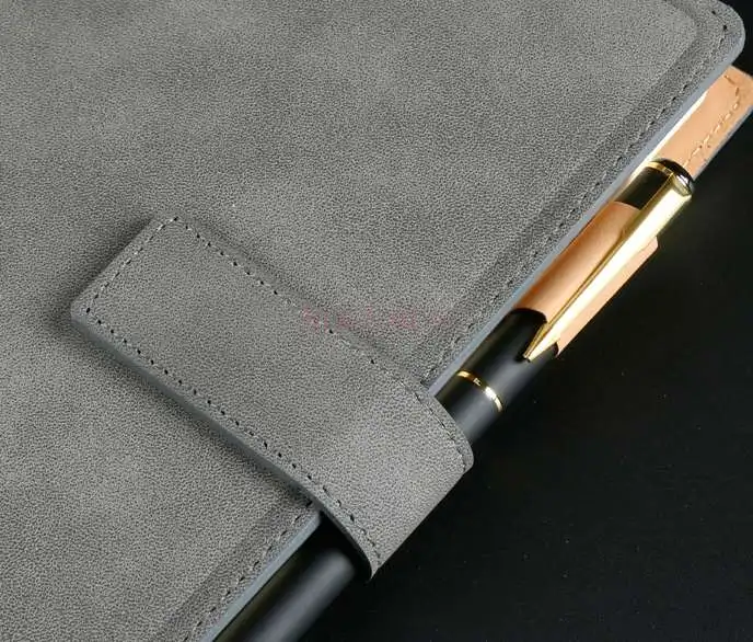 Business Notebook Notepad A5 Boek Vergadering Opnemen Retro Dagboek Notebook