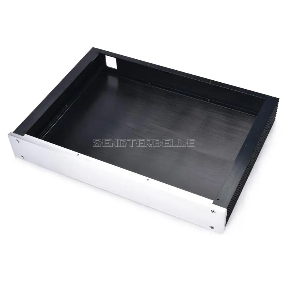 Полностью алюминиевый усилитель мощности BZ4306S чехол Предварительный усилитель шасси усилитель аудио коробка DIY корпус 430*62*308 мм