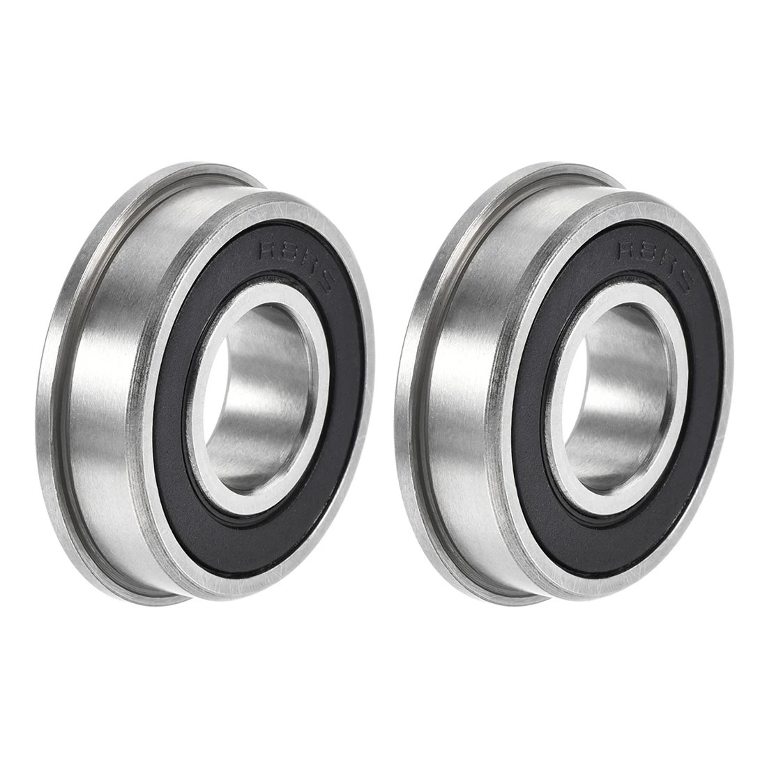 Uxcell FR8-2RS كورة شفة تحمل 1/2 "x1-1/8" x5/16 "مزدوجة مختومة الكروم الصلب تحمل 2 قطعة