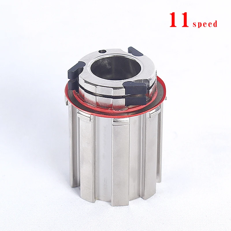 Mountain Bike Hub, 3 Pairs Freehub Adapter, Tower Base Parts, MTB Waterproof Bearings, 11Speed Rear Hub Cassette Body