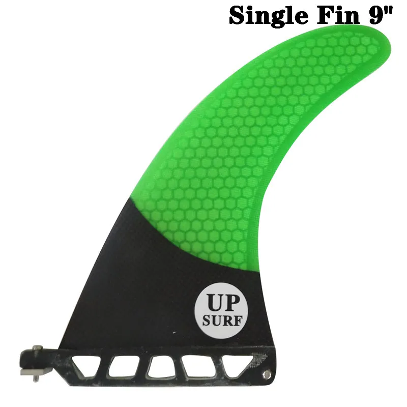 Fin Fibreglass Carbono Barbatana for Surfing and Longboard, SUP and Surf, Stand Up Paddle, 9 in