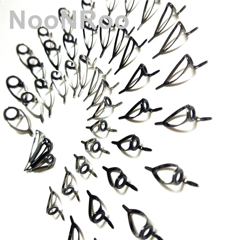 NooNRoo Bream Guide Set   Saltwater Guides  (15pcs/set) Fishing Rod Guide Set DIY Repair guides