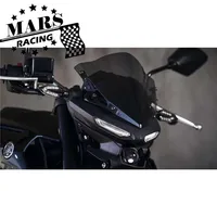 Parabrisas de aluminio para motocicleta, kit deflector, compatible con YAMAHA MT-03 MT03 2020 2021 2022 2023 2024 MT25 MT-25 2020-2024