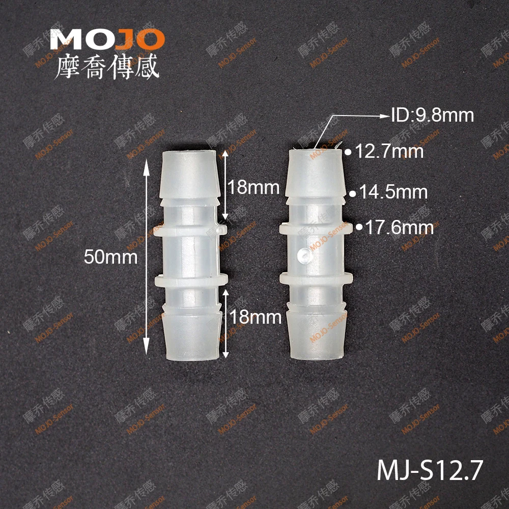 MJ-S12.7 Прямые колючие соединители для фитингов для воды, фитинг диаметром 12,7 мм (100 шт./лот)
