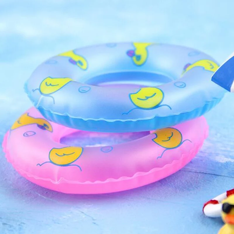 

Hamster Cute Swimming Toy Pet Guinea Pig Swimming Ring Life Ring Small Pet Latex Toys
