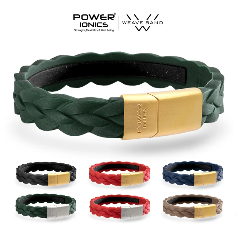 Power Ionics 3000 Anions uomo donna Fashion Wristband bracciale Unisex incisione gratuita