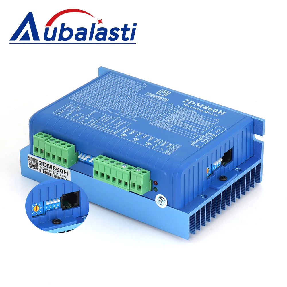 JMC 2 المرحلة الرقمية السائر سائق 2DM860H 2.1A-8.4A 24-110VDC 18-80VAC العالمي ل NEMA34 محرك متدرج ماكينة الحفر باستخدام الحاسب الآلي