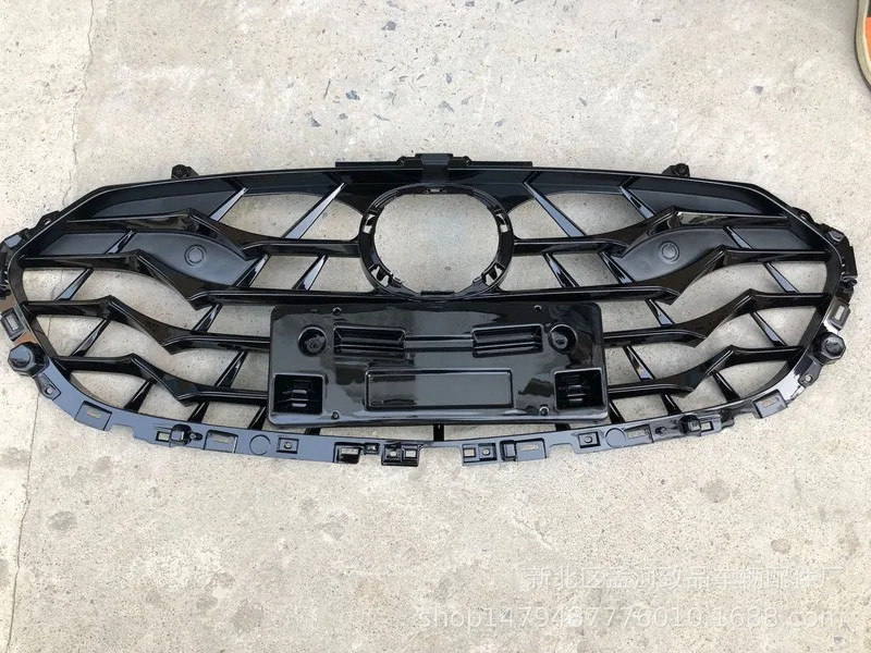 Radiator Bumper Grill For Mazda 3 AXELA 2018 2019 2020 Car Front Racing Grille Trim Racing Grills Grille around trim cover