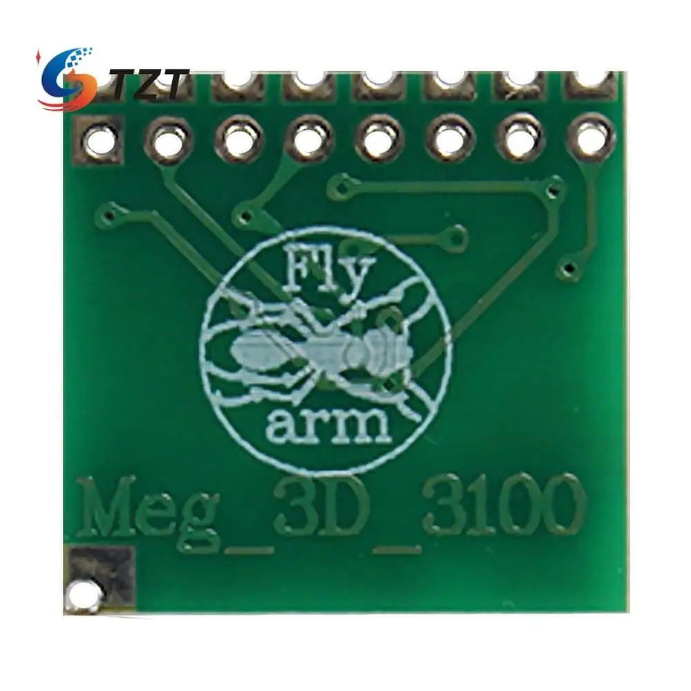 Печатная плата TZT RM3100 13104 13156 13101 3-осевой PNI магнитный электронный компас сенсорный модуль SPI I2C