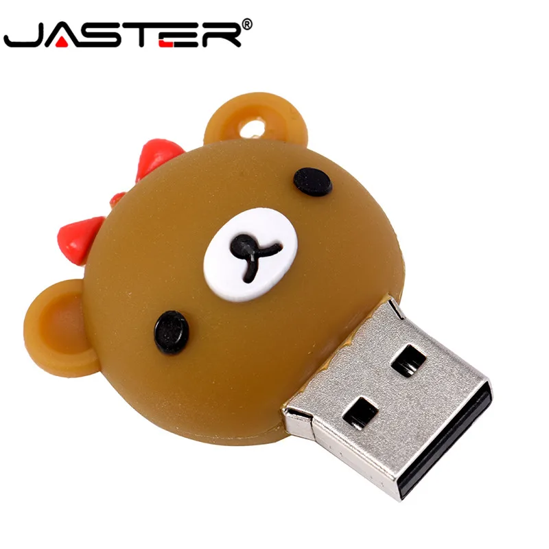 JASTER tragbare nette cartoon hochzeit panda USB 2,0 flash pen drive 4GB/8GB/16GB/32GB/64GB externe speicher memory stick nizza geschenk