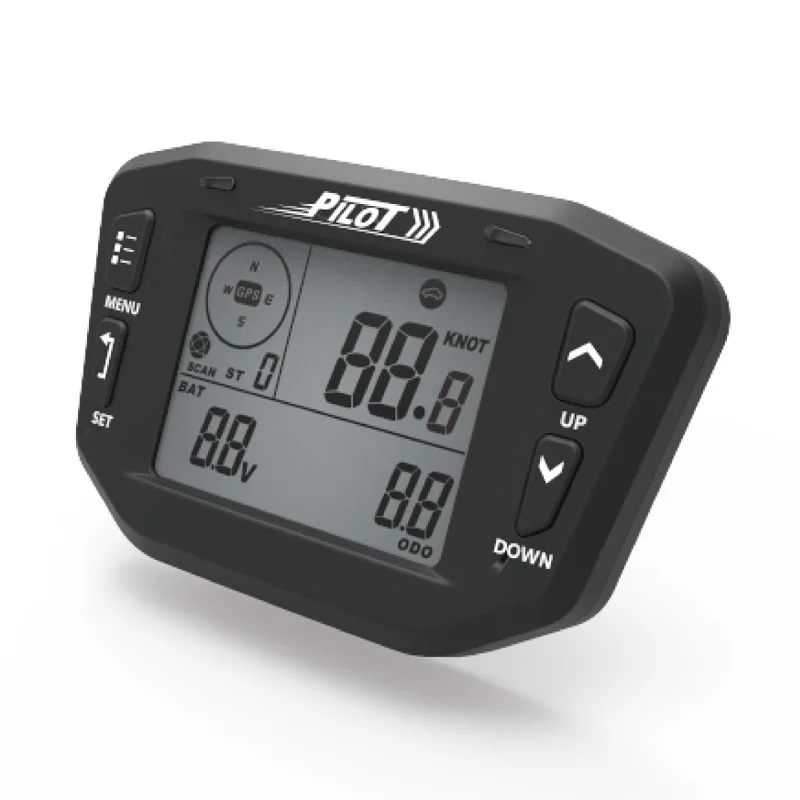 GPS Multifunction Digital Rechargeable Hour Meter Tempeture for Lawn Mower Generator Dirtbike Motorcycle Outboard Marine SM002