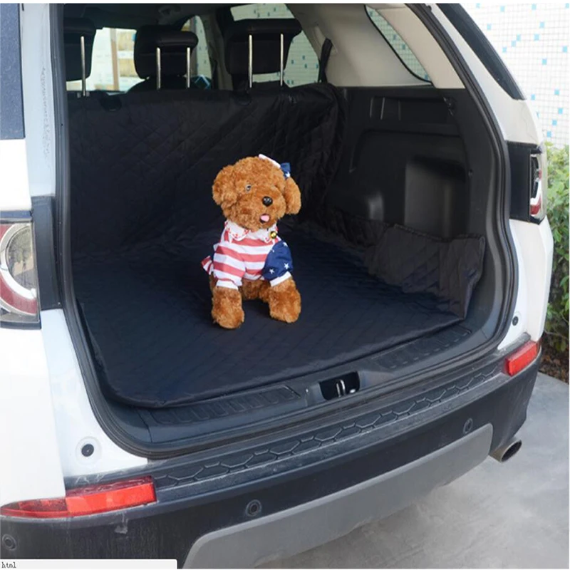 Pet Car Seat Cover Waterproof Trunk Mat Travel Hammock Dog Seat Cover Cushion Car Pet Mat Foldable Pet Carriers Pet Dog Pad SUV