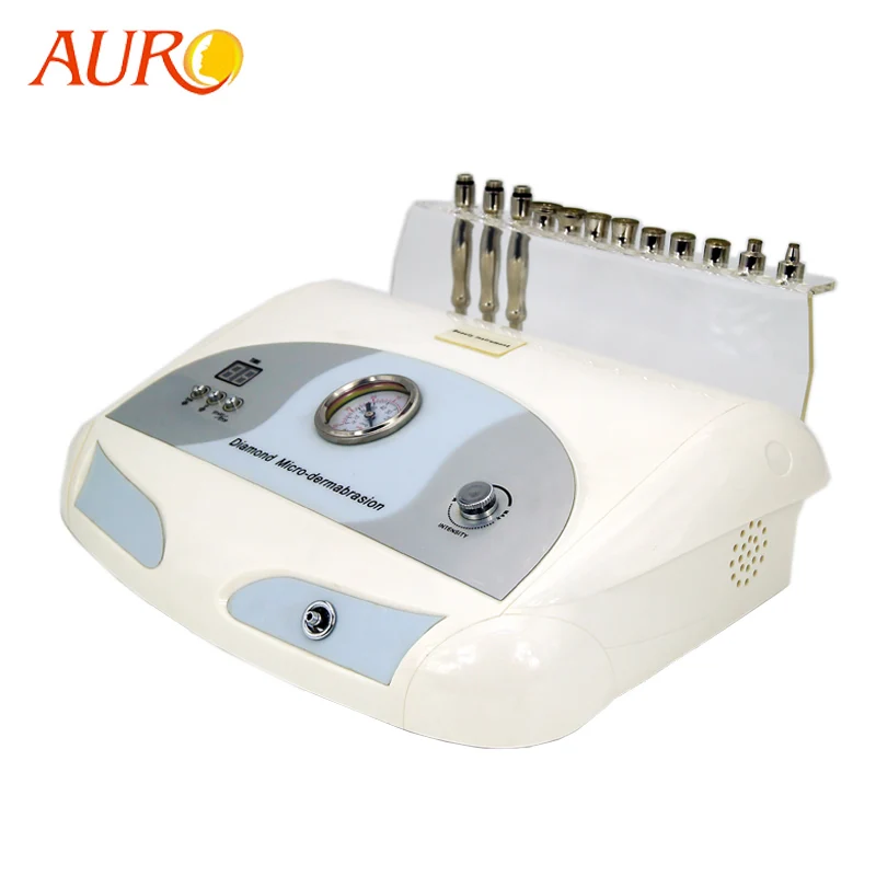 Free Shipping AURO Beauty Skin Rejuvenation Blackhead Acne Removal Microdermabrasion Diamond Peeling Machine for Spa