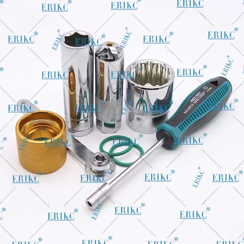 

ERIKC E1024028 Common Rail Fuel Injector Valve Shims Gap Gasket Adjusting Measuring Tool for 320D C6 C6.4