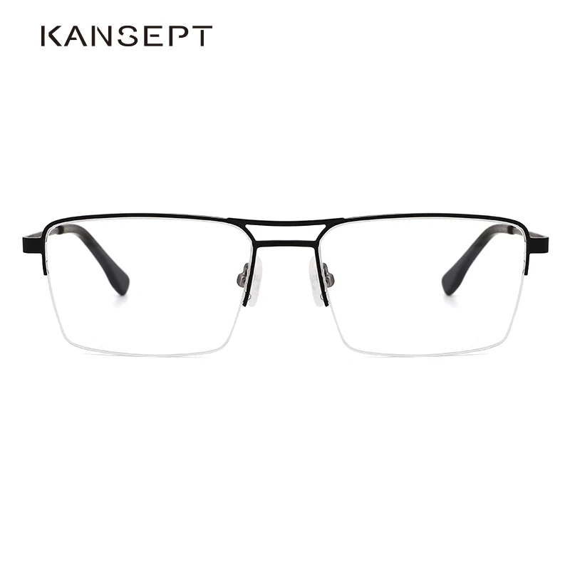 KANSEPT Men Optical Glasses Frame Metal Myopia Prescription Eyeglasses Frame 2021 New Arrival High Quality ME2360