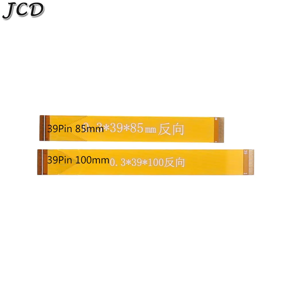 JCD 1PCS Reverse Direction FFC FPC Flexible Flat Cable Pitch 25 31 39 45 51 57 61 Pin Pitch 0.3mm length 60mm 100mm 120mm 200mm